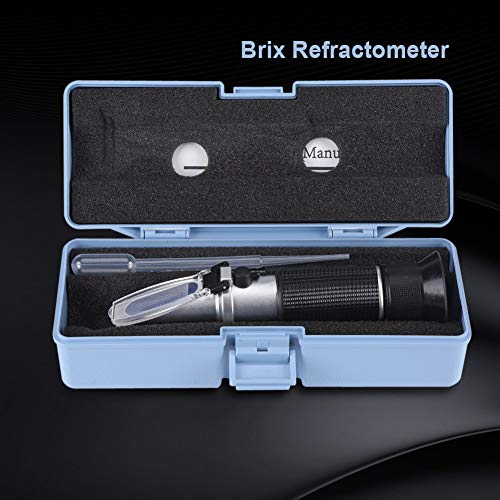 Brix Refractometer Professional Accurate Sugar Tester Meter Suitable for Beer Fruit Juice