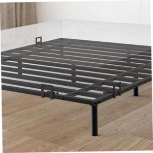 TOGEVAL 1 Set Mattress Retainer Bed Frames Bed Mattress Bed Shelf Bed Stand Bed Pads Adjustable Bed Frame Bedding Mattress Anti-Slip Stopper Mattress Stoppers Mattress Racks Black Iron