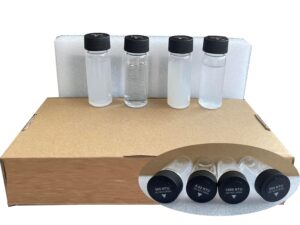 vtsyiqi standard calibration solution kit turbidity meter calibration solution with 4 pcs solution range 0.02ntu 200ntu 500ntu 1000ntu for tb100 portable turbidimeter