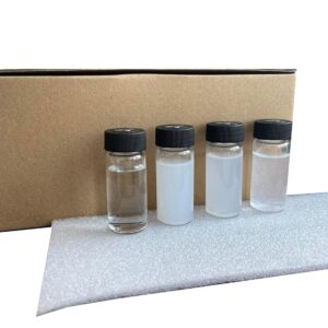 VTSYIQI Standard Calibration Solution Kit Turbidity Meter Calibration Solution with 4 PCS Solution Range 0.02NTU 200NTU 500NTU 1000NTU for TB100 Portable Turbidimeter