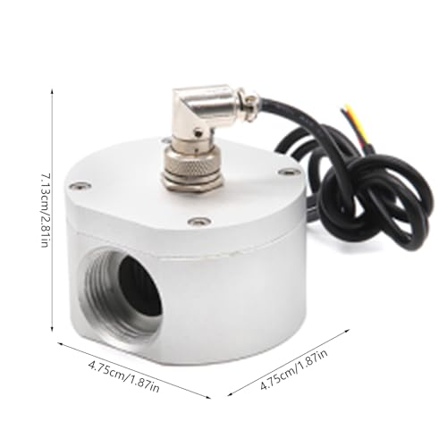 Internal Thread 3-60L/Min Water Flowmeter For Oil Milk Effect DN25 G1 Liquid Water Fluidmeter