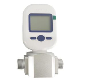 bhyiqi gas flow meter electronic mass air flowmeter with range 0 to 250l/min precision 士2.0+0.5fs% lcd display