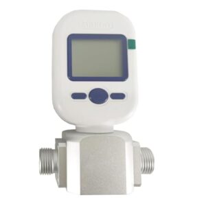 BHYIQI Gas Flow Meter Electronic Mass Air Flowmeter with Range 0 to 250L/Min Precision 士2.0+0.5FS% LCD Display