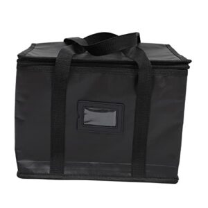 namoarly insulation bags large insulated food bag food bag shopping cart bags for groceries jumbo insulated bag insulated food carrier bag cooler bag foldable lunch bag black woven