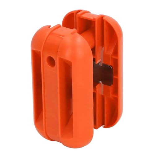 edges Banding Trimmer Machine Manual Woodworking Trimming Tool with Carbon Steel Blade (Orange)