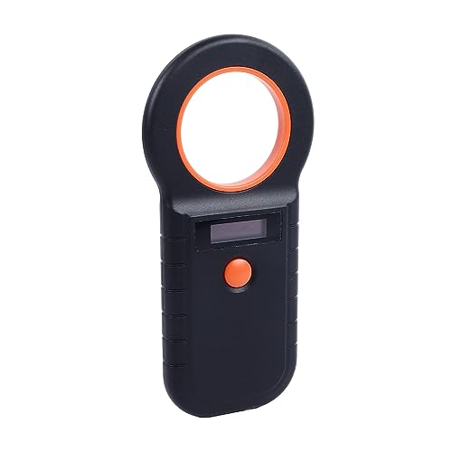 Pet Chip ID Scanner, Black Handheld Efficient Animal Tag Scanner for Dogs Cats