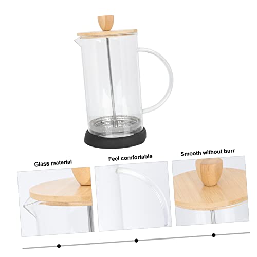 Zerodeko Coffee Maker Household Coffee Press Travel Tea Kettle Espresso Machine Espresso Coffee Maker Machine Espresso Maker Coffee Pot Portable Espresso Coffee Milk Maker Wood