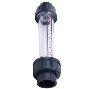 Liquid Flowmeter, Transparent Panel for Easy Reading at a Glance, High Measurement Accuracy, ABS Plastic Shell, PTFE Float, Suitable for Measuring and Monitoring Rate, Item