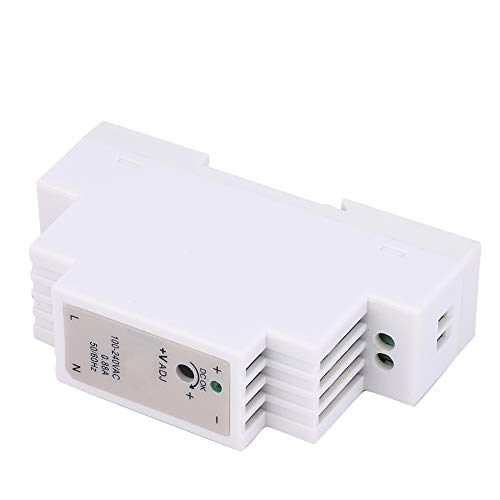 15W 12V 1.25A DIN Rail Power Supply Module, Stable Output for Control Cabinet, Industrial Control Equipment, PWM Modulation, Compact Design, Industrial Use,