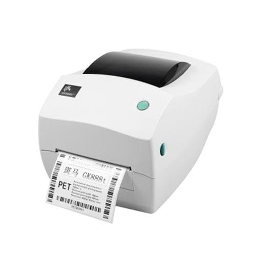 GK888T Barcode Printer Label Printer Thermal Electronic Face Sheet Adhesive Label Printer