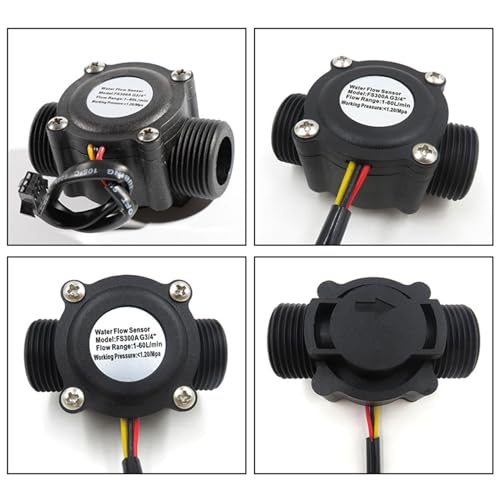 3/4'' Effect Liquid Water Flows Controlings Flowmeter Counter Meter For Humidifier Water Dispensers