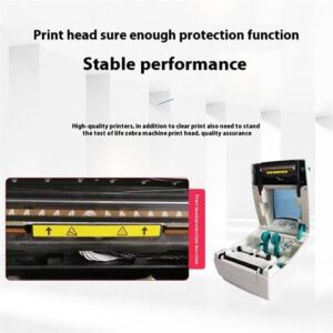 GK888T Barcode Printer Label Printer Thermal Electronic Face Sheet Adhesive Label Printer