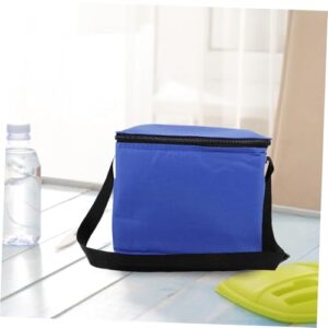 Insulation Ice Shopping Cooler for Catering Insulated Catering Cooler Food Cooler Hot Food Carrier Hot Food Transport Containers Blue Aluminum Anneome