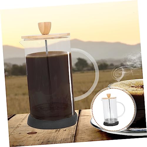 Zerodeko Coffee Maker Household Coffee Press Travel Tea Kettle Espresso Machine Espresso Coffee Maker Machine Espresso Maker Coffee Pot Portable Espresso Coffee Milk Maker Wood