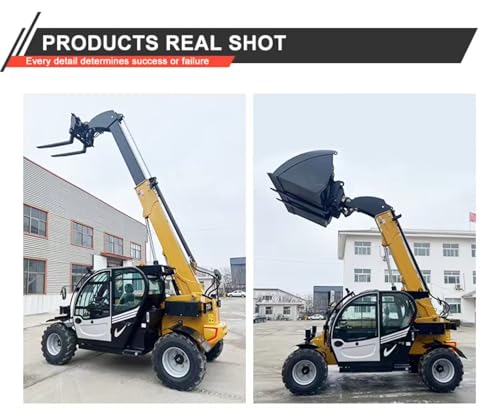 Durable Telescopic Arm Forklift Multi-Function 3.5Ton 4Ton Forklift Telescoping Jib Boom Crane Telehandler for Easy Loading and Unloading of Goods