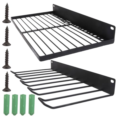 SOESFOUFU 1 Set Black Iron Tool Organization Home Tool Storage Holder Heavy Duty Tool Holder Tool Holder