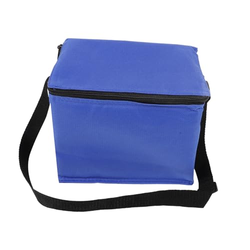 Insulation Ice Shopping Cooler for Catering Insulated Catering Cooler Food Cooler Hot Food Carrier Hot Food Transport Containers Blue Aluminum Anneome