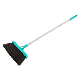 ipetboom heavy duty push broom long handle house broom indoor rotatable angle broom commercial broom brush for concrete wood tile floors