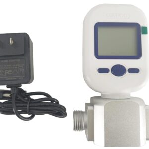 BHYIQI Gas Mass Flow Meter Digital Gas Mass Flow Tester with Range 0 to 250L/Min Precision 士2.0+0.5FS% 12 mm Tube Diameter