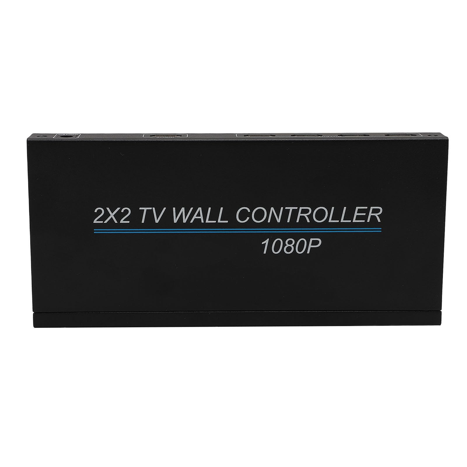 Video Wall Controller 4 Channel 1080P 60Hz TV Wall Processor, Support 1 Channel Input and Customize Display Methods, for Rear Projection Units, LCD TVs (US Plug)