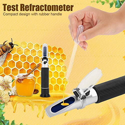 CHEOTIME Brix Refractometer for Beer Wine Brewing Refractometer 58~92% Brix Meter Hydrometer Brix Reader Tester for Measuring Sugar Content in Fruit