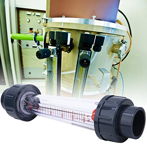 Liquid Flowmeter, Transparent Panel for Easy Reading at a Glance, High Measurement Accuracy, ABS Plastic Shell, PTFE Float, Suitable for Measuring and Monitoring Rate, Item