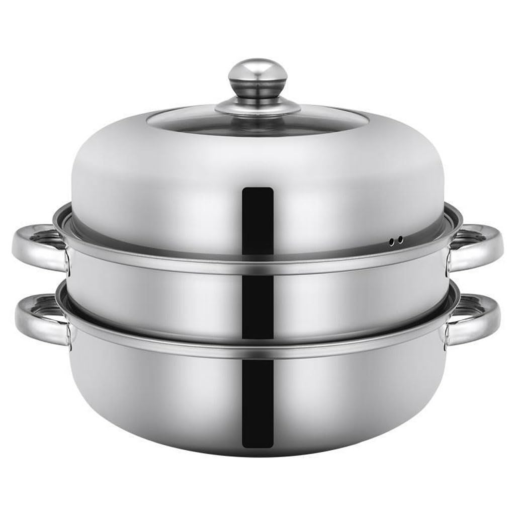 Thickened Stainless Steel Steamer -layer Ear Soup Steamer Steaming and Cooking -purpose Pot