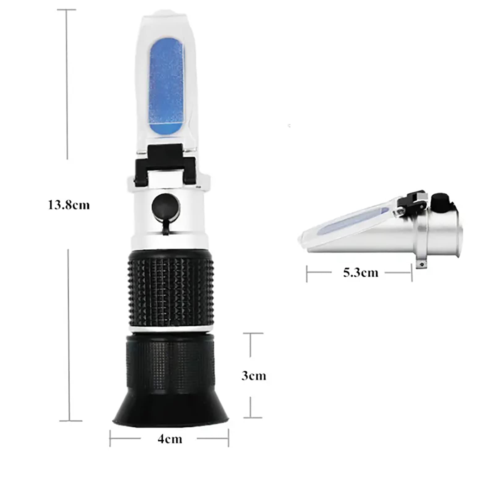 PODEC 3-in-1 Refractometer Honey, Honey Moisture Tester, 10-33% for Measuring Honey Moisture, 1. 5 Times The Clarity & Clear and Accurate Reading, for Honey, Bee Keeping Supplies