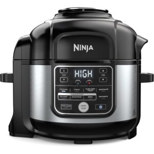 ninja foodi 10-in-1 6.5-quart pro pressure cooker os300 with air fry, tendercrisp technology, slow cook, steam, sous vide, and more - ceramic-coated, nonstick, dishwasher safe, ptfe/pfoa free