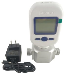 bhyiqi gas mass flow meter digital gas mass flow tester with range 0 to 250l/min precision 士2.0+0.5fs% 12 mm tube diameter