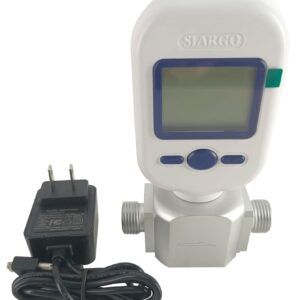 BHYIQI Gas Mass Flow Meter Digital Gas Mass Flow Tester with Range 0 to 250L/Min Precision 士2.0+0.5FS% 12 mm Tube Diameter