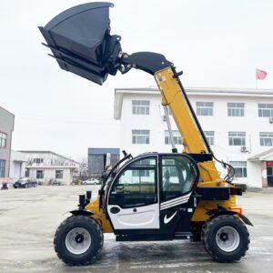 Telescoping Jib Boom Forklift With Telescopic Forks Telescopic Forklift Parts Reliable Telescopic Forklift with Strong Hydraulic System