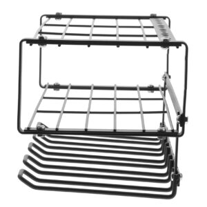 vosarea electric drill storage rack tool organization cordless tool holder drill organizer garage organizers and storage cordless power tools tool rack tool organizer black carbon steel