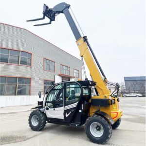 telescoping jib boom forklift with telescopic forks telescopic forklift parts reliable telescopic forklift with strong hydraulic system