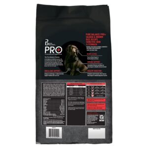 Pure Balance Pro+ Sensitive Skin & Stomach Dog Food, Salmon & Rice Recipe – Vet Formulated for Sensitive Dogs – Supports Skin Health, Digestive Health – 8LB Bag (This is A 8 LBS Bag)