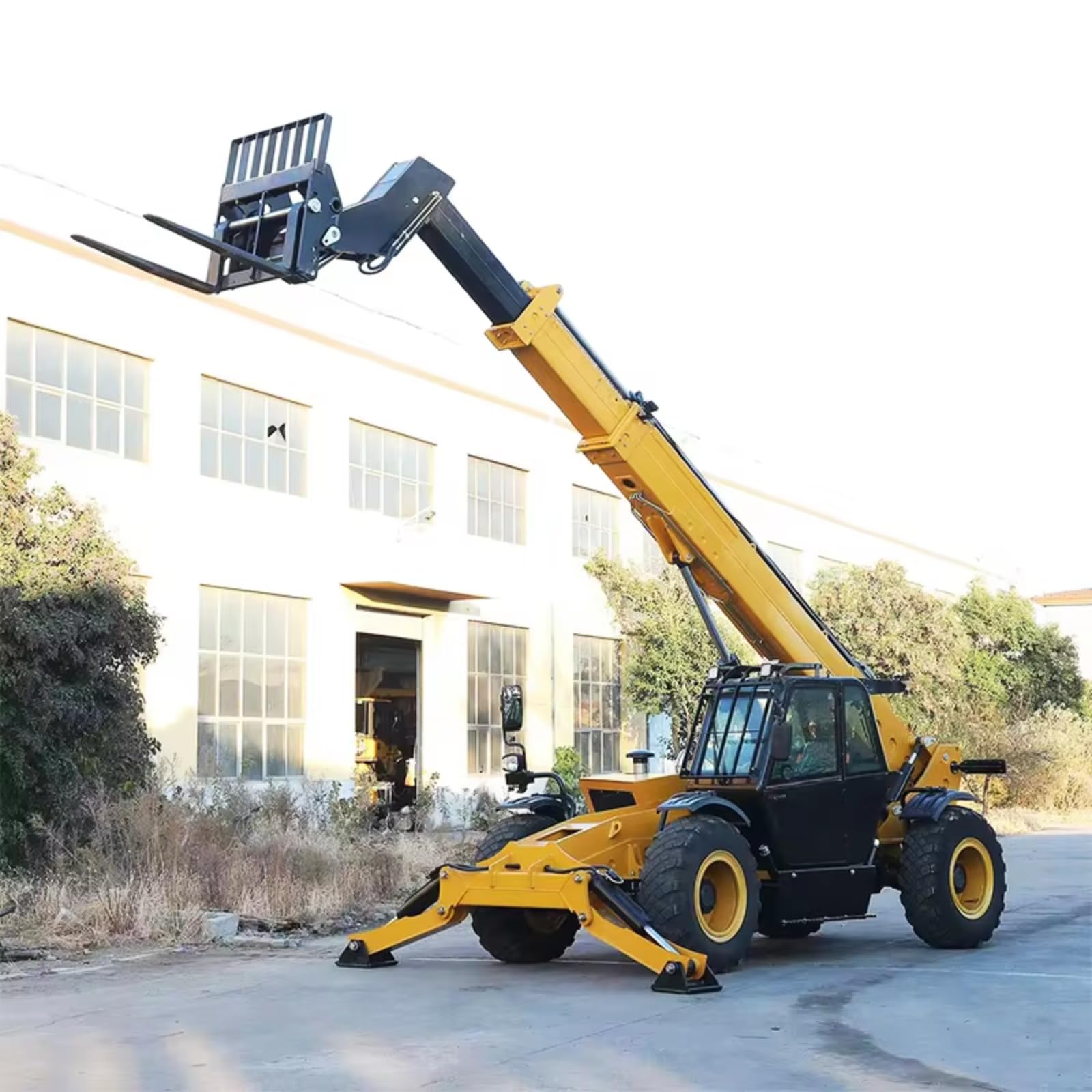 Telehandler Telescopic Loader Forklift With Boom Forklift Efficient Telescopic Forklift User Friendly Telescopic Arm Forklift with Intuitive Controls