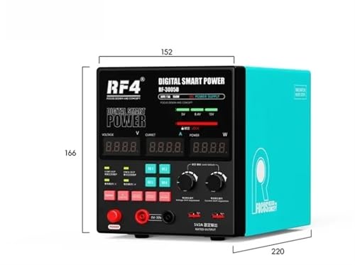 RF-3005PRO RF3005D Digital Smart Power Meter 30V5A 150W Mechanical Instrument with A/MA Automatic Range Switching Function Tool(RF-3005D)