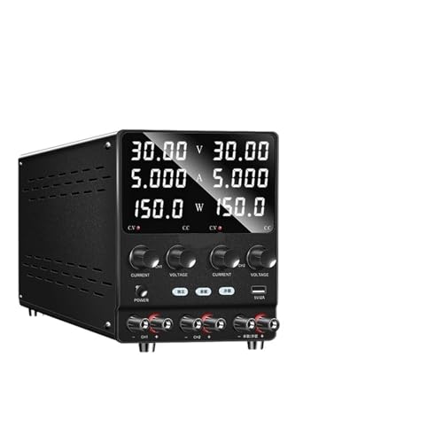 30V10A DC Dual-Channel Power Supply Adjustable Variable Multiple Output Regulated Series Parallel Connection 60V(SPS305-2KD 30V5A,110V)