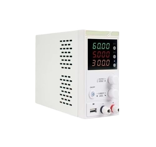 Adjustable DC Power Supply 100V 3A Workbench Power Supply Regulator Switch 220V/110V(TDP-605MF,220V)