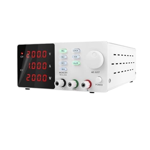 400V 1A DC Switching Power Supply 30V10A Adjustable 0.01V 0.001A Programmable Bench Source Digital 220V 110V(SPPS-S3010 White,220V)