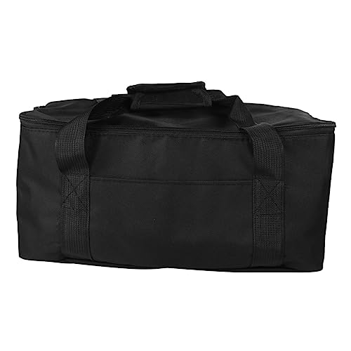 FELTECHELECTR Insulated Bag Insulated Basket Backpack Cooler Thermal Picnic Basket Food Bag Portable Lunch Cooler Bag Insulation Bag Insulated Picnic Basket Containers for Food Thermal Bag Black