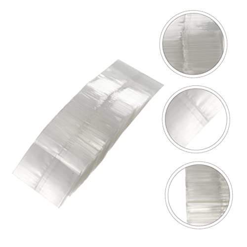 400 Pcs Bottle Sealing Film Shrink Bags Clear Shrink Film Polyolefin Film Heat Tool Clear Wrapping Bags Drier CD Bottle Sealer Film Heat Shrink Bags Clear Heat Shrink Film PVC TOKIDNY