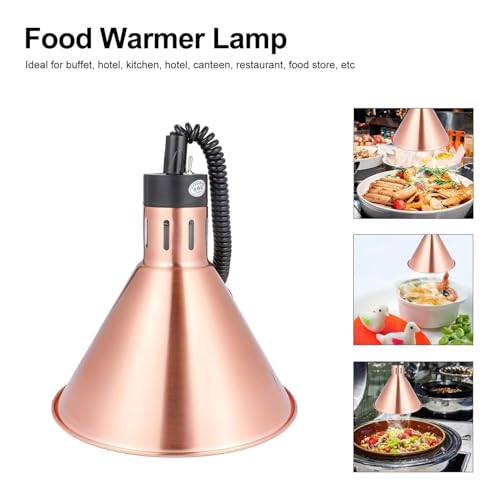 Food Heat Warmer Lamp Hanging Chandelier Telescopic Buffet Heating Lamp for Kitchen Hotel Restaurant Service,