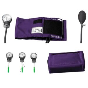 blood pressure cuff by lane instrument #112-2, multiple colors available (purple)