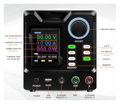 Programmable DC Power Supply 30V 10A 60V 5A 120V 3A Regulator Switching Bench 220V 110V(SPPS-D605-232,220v)