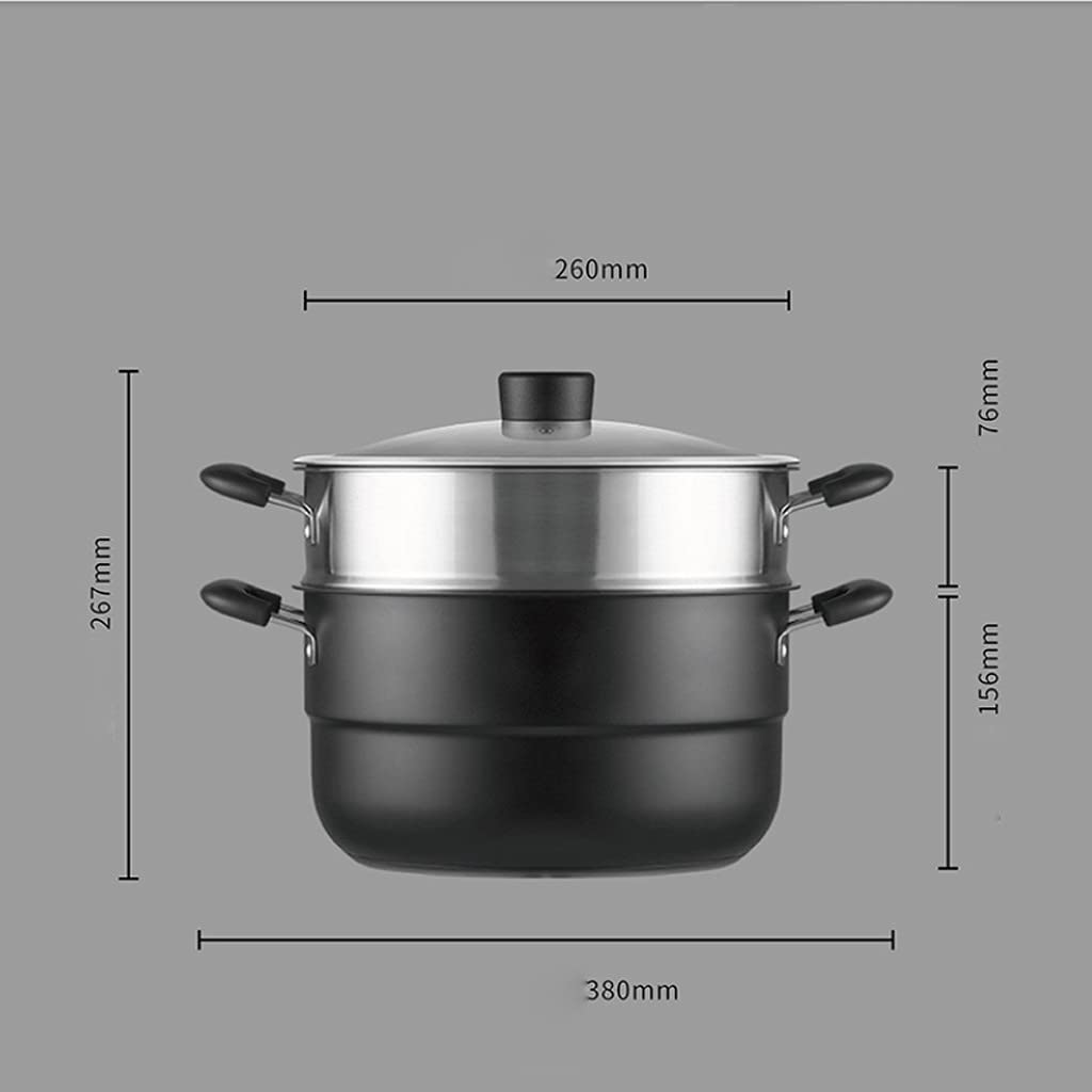 Household stainless steel steamer, steamed, fish, steamer, induction cooker, gas stove