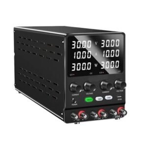 30V10A DC Dual-Channel Power Supply Adjustable Variable Multiple Output Regulated Series Parallel Connection 60V(605,110V)