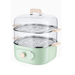 large capacity electric steamer multi-function household 2-layer electric steamer food steamer