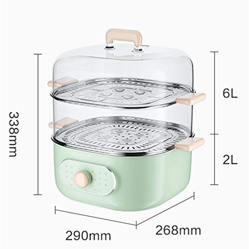 Large Capacity Electric Steamer Multi-function Household 2-layer Electric Steamer Food Steamer