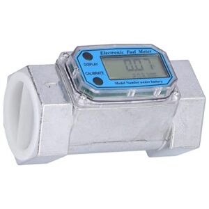 Flows Meter Electronic Digital Fuel Liquid Gas Oil Flowmeter 2in 2.3V‑3.3V LLW‑50 for Industrial Automation